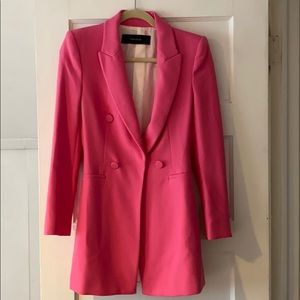 Hot Pink Zara Basic Blazer Sold Out